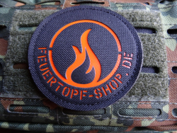 Cordura Laser Patch Feuertopfshop Logo