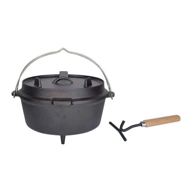 Dutch Oven 12 aus Gusseisen