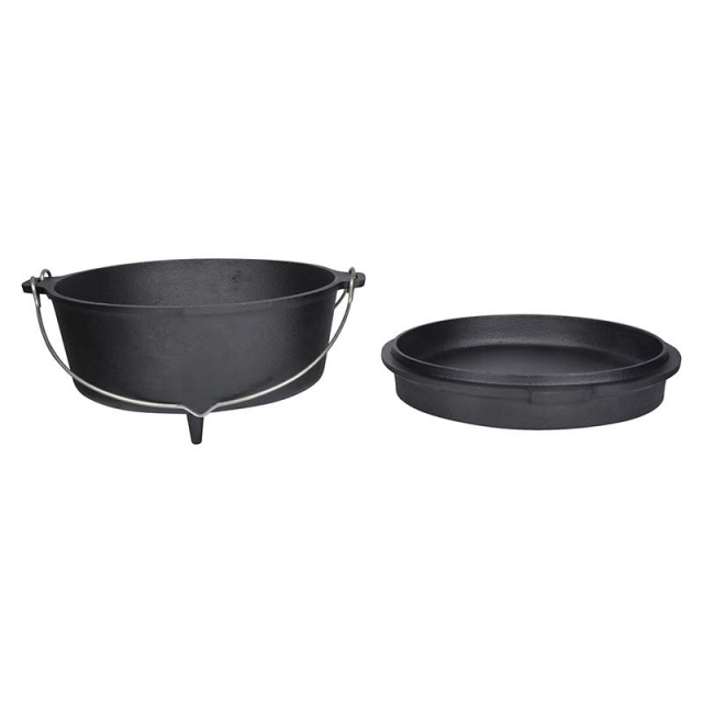 Dutch Oven 12 aus Gusseisen