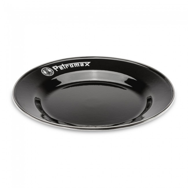 Petromax Emaille Teller schwarz 2 Stck im Set (26 cm)