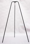 Groes Dreibein 180 cm hoch mit Edelstahl-Aufhngehaken