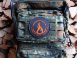 Cordura Laser Patch Feuertopfshop Logo